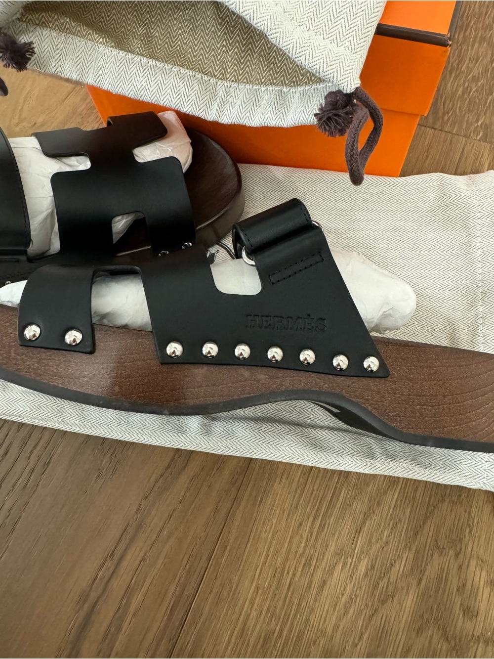 Hermes chypre clog sandal - Picture 13 of 13